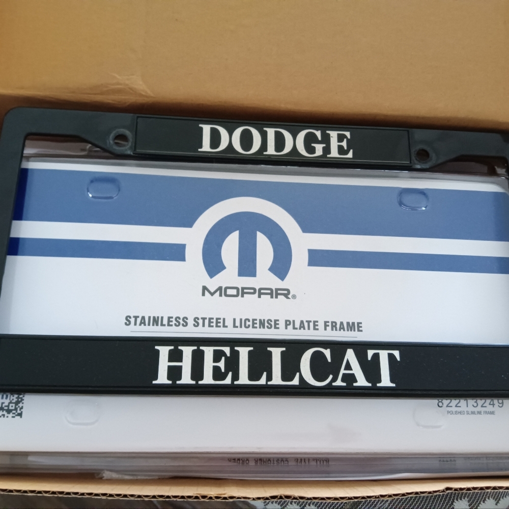 Car tag frame